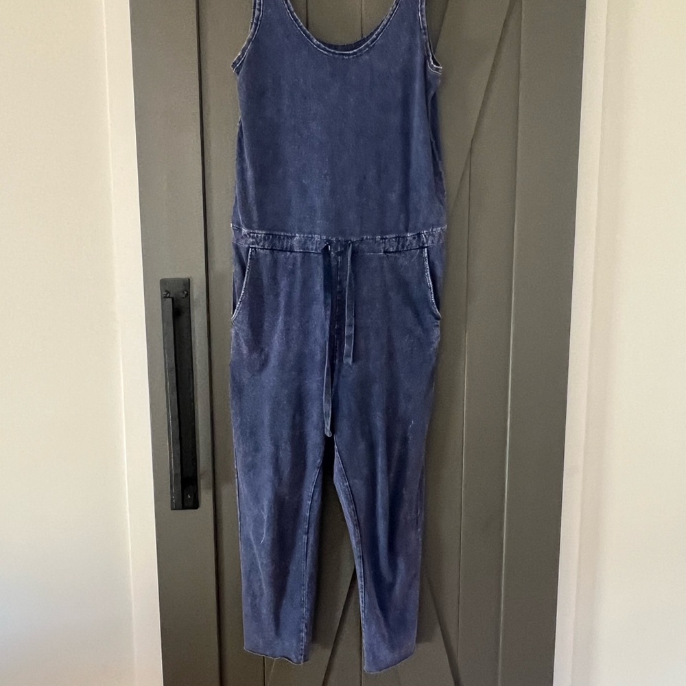 Frank and Eileen Blue Denim Jumpsuit